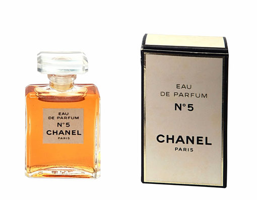 CHANEL - N° 5 - EAU DE PARFUM 4 ML - CONTENANCE INDIQUEE AU VERSO DE LA BOÎTE