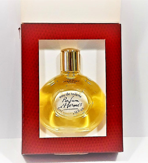 PARFUM D'HERMES - EAU DE TOILETTE 5 ML - BOÎTE A FENÊTRE DIFFERENTE DE LA PRECEDENTE