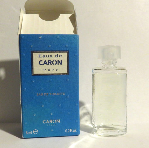 LES EAUX DE CARON PURE - EAU DE TOILETTE 6 ML, BOÎTE BLEUE