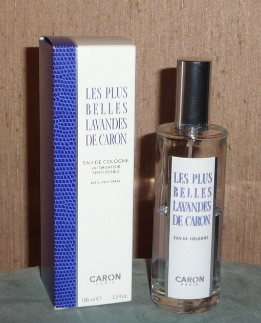 LES PLUS BELLES LAVANDES DE CARON - FLACON VAPORISATEUR EAU DE COLOGNE 100 ML