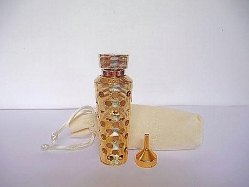 PETIT VAPORISATEUR DE SAC DORE, RECHARGEABLE