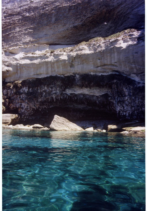 Vor Korsika - Blick ins Wasser