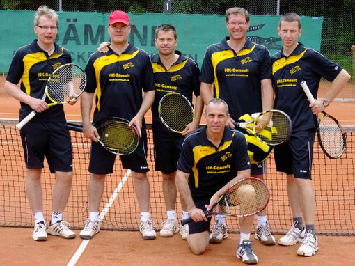 Ingo Ermold, Holger F. Koeppl, Uwe Faeseler, Siegfried Greiner, Joachim Stauss, Uli Maurer (v.l.)