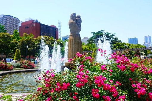 山下公園 水の守護神