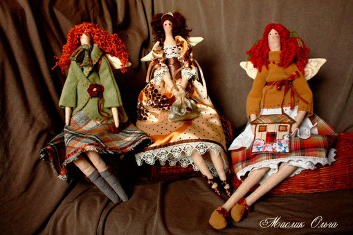 Текстильные куклы Тильда