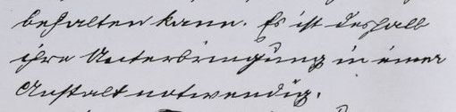 "behalten kann. Es ist deshalb ihre Unterbringung in einer Anstalt notwendig, Quelle: StaNt: Protokoll der Armendeputation vom 25.03.1907, §. 176