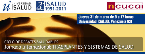 Entrada libre y gratuita previa confirmación de asistencia en informes@isalud.edu.ar ó en el 5239-4000 (internos 4022/4110)