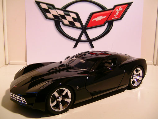 2012 er Corvette Concept Car ( Metall Modell ) Jada