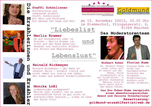 vorläufiger Flyer