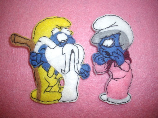 abuelitos de fieltro