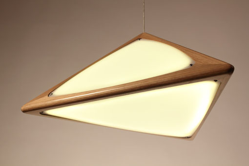 Wooden Ledge Lamp Prototype