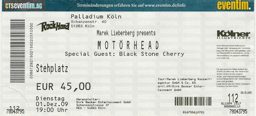 Motoerhead Konzert 2009