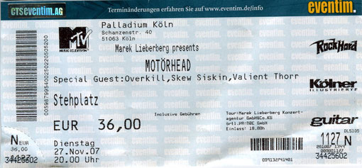 Motoerhead Konzert 2007