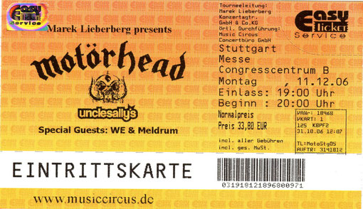 Motoerhead Konzert 2006