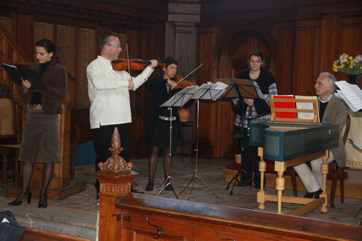 kleines Konzert in der Schelfkirche zu Schwerin (Foto: Ulrich Kliegel)