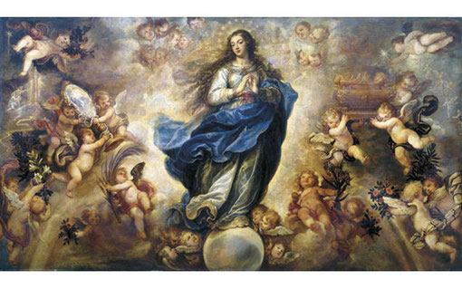 Inmaculada Concepción de Francisco Rizzi, 1614-1685, Cádiz