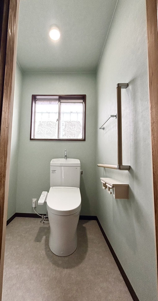 トイレリフォーム工事完成後アフター写真
