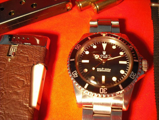ジェームスボンド 007 ジェームズ・ボンドの腕時計 ROLEX - ジェームズ・ボンドの