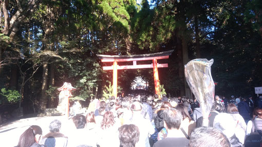 神社お正月の様子