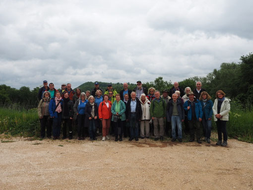 Gruppenbild Jahresausflug 2026, Foto: Sophie Wiggenhauser