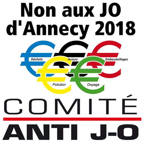 Logo Anti JO Annecy 2018