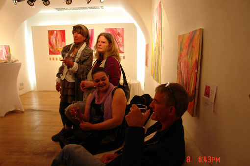 Gaeste Vernissage 08 April 2012 Galerie Merikon