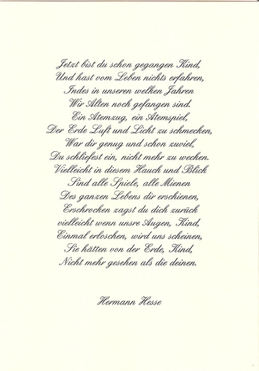 Ein Zitat über die Bedeutung von Liebe und Besonderheit