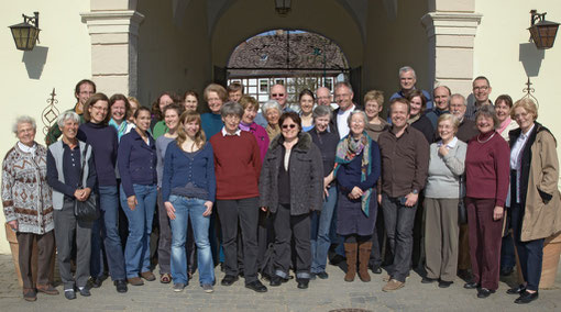 Gruppenfoto vom Probenwochenende in Beienrode im März 2011