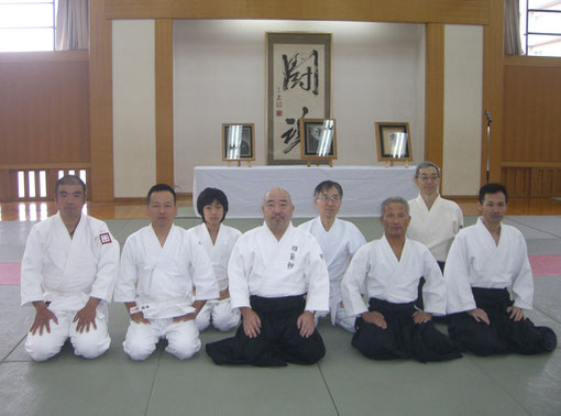 2009/11/22於豊中市立武道館ひびき　植芝守央道主による研鑚会　