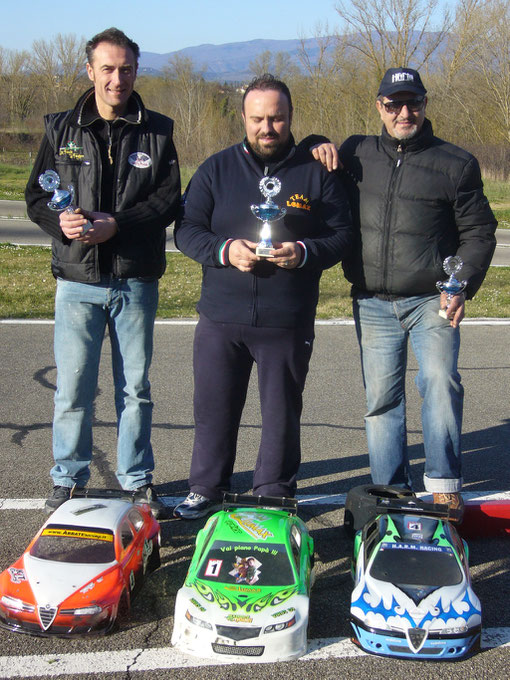 1° LORETI - 2° PICCIOLI - 3° GERACI