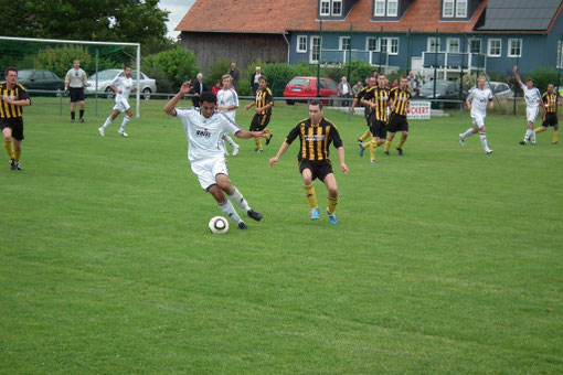 Hakan Keskin im Spiel gegen den SV- Mardorf