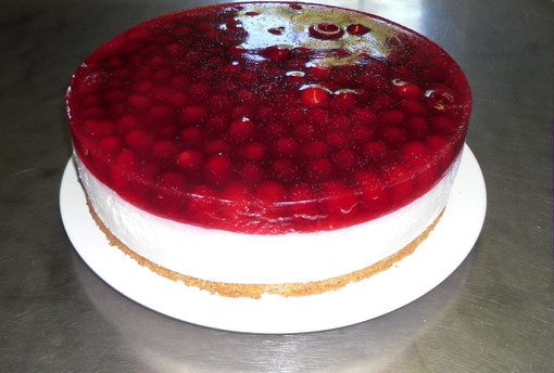 Quark-Himbeer-Torte, Preis 30,00 €