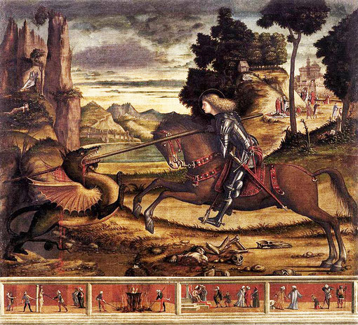 Carpaccio- scènes du  martyre - (Venise Eg San Giorgio Maggiore)