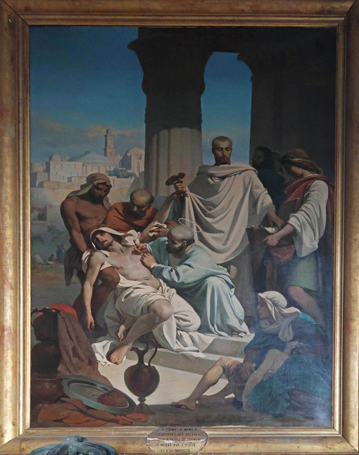Luzraches - Soins aux malades - Jules Alexandre Duval-Lecamus - 1852