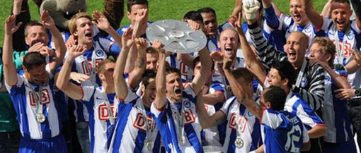 Die "Felge" fest in HERTHA-Hand  -                                                    Quelle: picture alliance