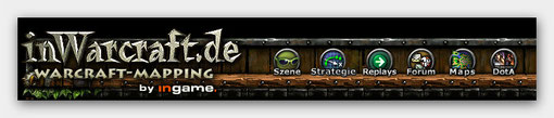 inWarCraft.de WC3 WarCraft3 Mapping Homepage Tools Maps