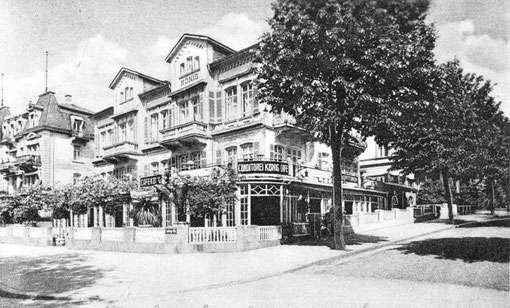 Café und Conditorei König um 1929