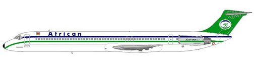 MD-82 der African Express Airways/Courtesy and Copyright: md80design