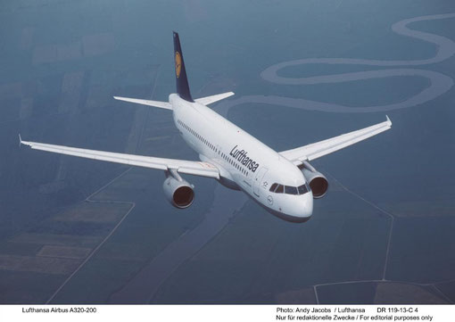 Airbus A320-200 der Lufthansa/Courtesy: Lufthansa