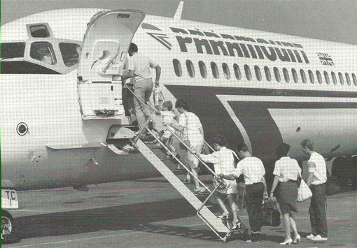 Boarding einer MD-83 der Paramount Airways/Courtesy: Paramount Airways