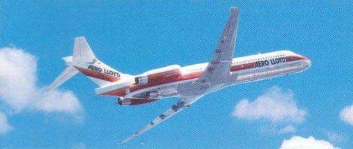 Eine McDonnell Douglas MD-87 der Aero Lloyd/Courtesy: Aero Lloyd