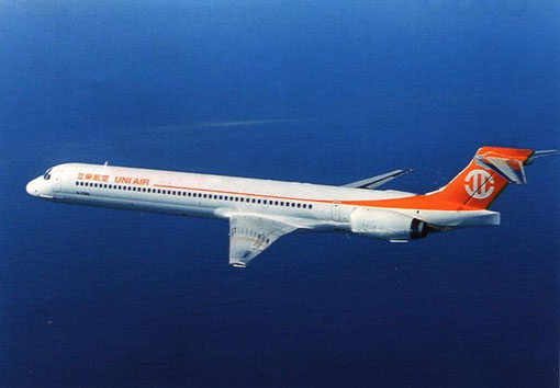 UNI Air MD-90/Courtesy: McDonnell Douglas