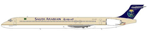 Saudi Arabian Airlines MD90-30/Courtesy and Copyright: md80design