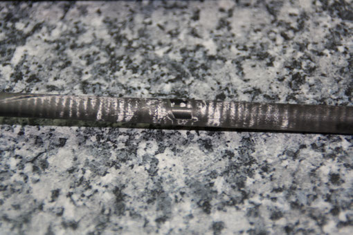 Rutenbau, Spinnrute, Kreuzwicklung, Fuji DPS, Split Grip, Custom Rod, Ringe entfernen, Ringwicklung, Lack, Kork, Duplon, Endkappe