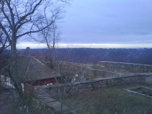 Januar 2009 Aussicht am Kyffhäuserdenkmal