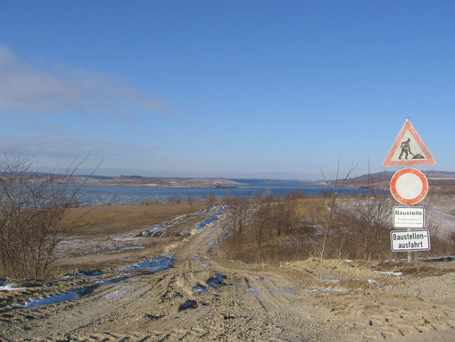 18.Februar2009 Blick zwischen Frankleben und Blösien nach Stöbnitz 