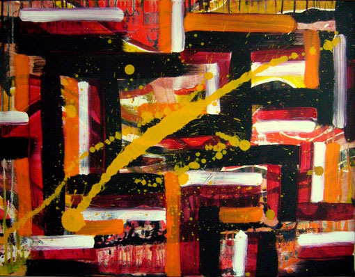 VENDUE - "Africhromies" (commande) - 116X89