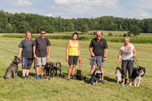 Silke, Andreas, Renate, Kurt und Claudia in Waffenbrunn - Vielen Dank an Franz Gerstner für das Foto!