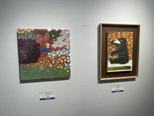 松坂屋上野店アートギャラリー＆アートスペースの小林大悟作品の展示