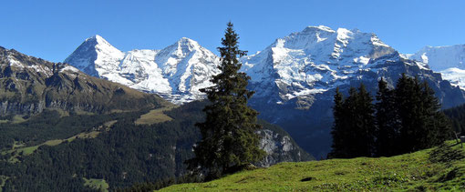 Eiger, Mönch and Jungfrau